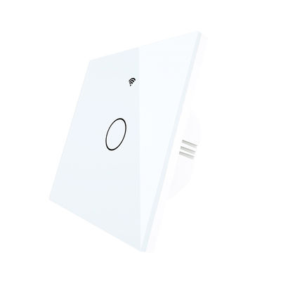 OEM ODM EU UK มาตรฐาน 1gang Smart Wifi Wall Switch กันน้ำสำหรับระบบอัตโนมัติภายในบ้าน