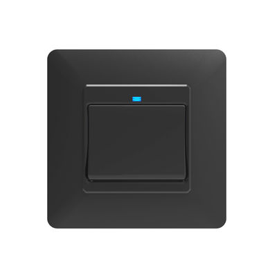 Tuya Light 1 Gang Push Button Smart Wifi Wall Switch OEM เข้ากันได้กับ Alexa / Google Home