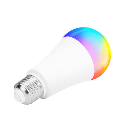 Tuya Alexa 10W E27 E26 B22 หลอดไฟ LED Wifi อัจฉริยะหรี่แสงได้ RGB + สีขาว