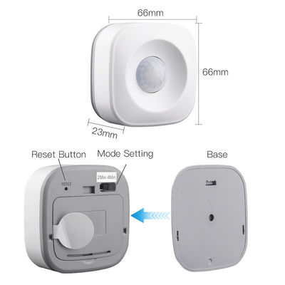 WiFi Wireless Security Alarm Smart Motion Sensor การแจ้งเตือนฟรี Tuya APP Control PIR Motion Detector
