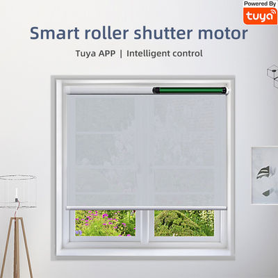 Tuya Zigbee Smart Curtain Motor รีโมทคอนโทรลอัตโนมัติ Tubular Motor สำหรับ Rolling Shutter