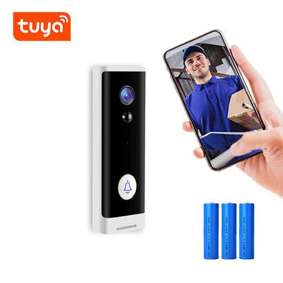 ติดตั้งง่าย Tuya Smart Video Doorbell สำหรับการรักษาความปลอดภัยภายในบ้าน 1080P HD Night Vision
