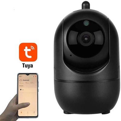 Tuya Home Mini cmos กล้องเฝ้าระวังอัจฉริยะพร้อมรีโมทคอนโทรล 360 มุมมองเสียงสองทาง